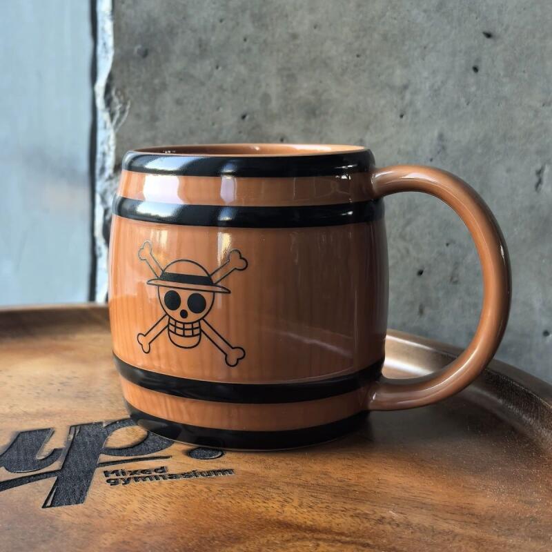 Bucket Hat Straw - Tazza in Ceramica One Piece, Mug