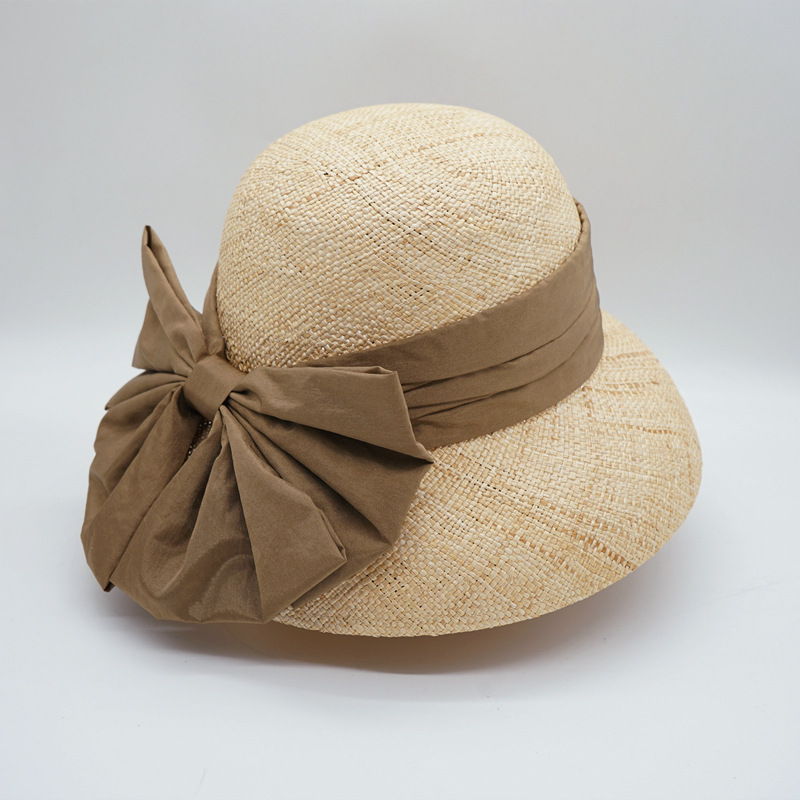 Womens Downton Abbey Style Buc - Bucket Hat Straw recensione e prezzo