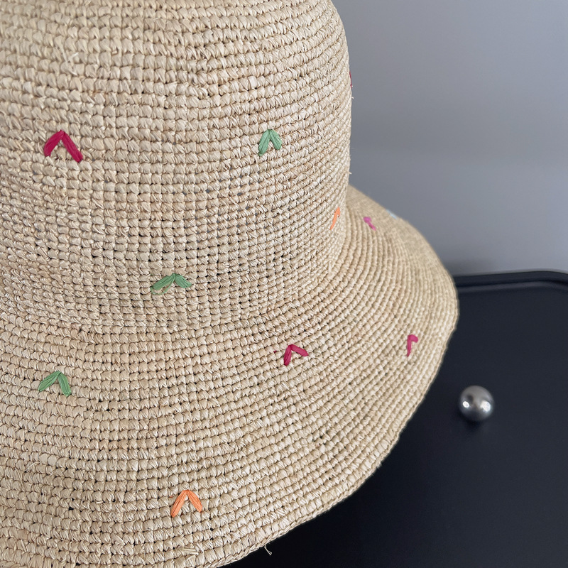 Cappello di paglia in rafia co - Bucket Hat Straw recensione e prezzo