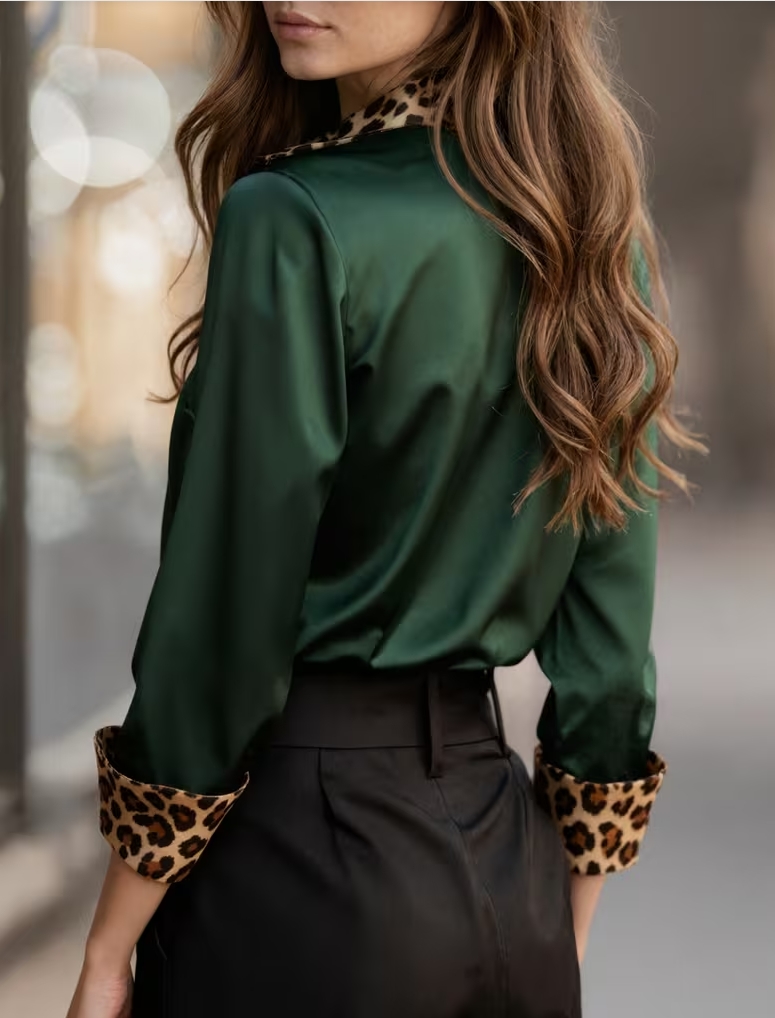 Elegante camicia abbottonata a - Shirt Camp Collar recensione e prezzo
