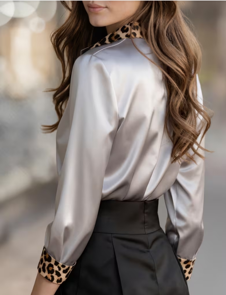 Elegante camicia abbottonata a - Shirt Camp Collar recensione e prezzo