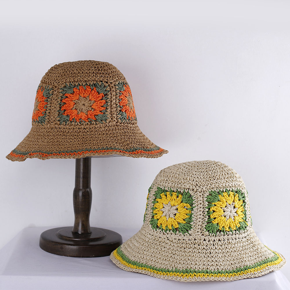 Cappelli di paglia da donna sc - Bucket Hat Straw recensione e prezzo
