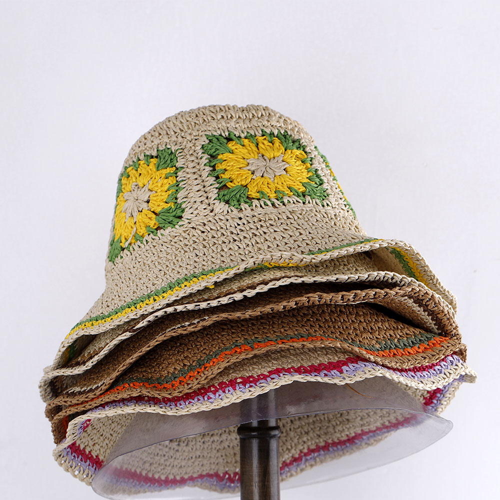 Cappelli di paglia da donna sc - Bucket Hat Straw recensione e prezzo